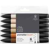 Promarker set Winsor & Newton Promarker Brush 6 Skin Tones Set 1