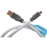 USB-USB - USB-kabel Kablar Supra USB A - USB Mini-B 2.0 2m