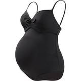 Öppen rygg Gravid- & Amningskläder Cache Coeur Underwired Maternity Swimsuit Monaco Black (BM163)