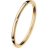 Bering Ringar Bering Arctic Symphony Ring - Gold/Transparent