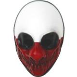 Röd Maskerad Ansiktsmasker Payday 2 Wolf Mask