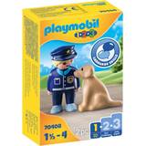 Plastleksaker - Poliser Figurer Playmobil Police Officer with Dog 70408