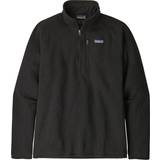 Patagonia better sweater 1 4 zip Patagonia Better Sweater 1/4-Zip Fleece Jacket - Black
