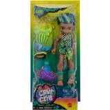 Dinosaurier Dockor & Dockhus Mattel Cave Club Slate Prehistoric Fashion Doll with Dinosaur Pet