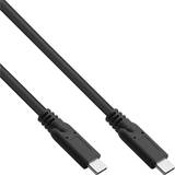 InLine USB C-USB C - USB-kabel Kablar InLine USB C - USB C 3.1 (Gen.1) M-M 3m