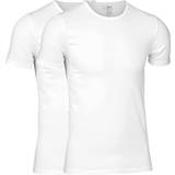 Herr - Viskos - Vita Kläder JBS Bamboo T-shirt 2-pack - White