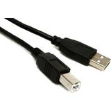USB-USB - USB-kabel Kablar Hosa High Speed USB A - USB B 2.0 1.5m