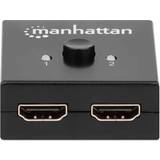 Manhattan HDMI Splitter HDMI-2HDMI 1.4 F-F Adapter