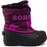 Barnskor Sorel Children's Snow Commander - Purple Dahlia/Groovy Pink