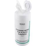 Deltaco Cleaning Wipes for Plastic Surfaces 100pcs c