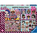 Ravensburger LOL Surprise Bumper Puzzle Pack 4x100 Bitar