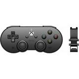 8Bitdo Handkontroller 8Bitdo SN30 Pro Gamepad and Clips (PC/Xbox/Android) - Black