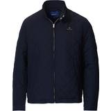 Gant Polyester Kläder Gant Quilted Windcheater Jacket - Evening Blue
