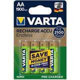 Varta Batterier - Laddningsbara standardbatterier Batterier & Laddbart Varta AA Accu Rechargeable 1900mAh 4-pack