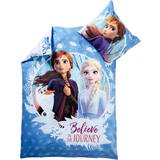 Disney Bäddset Licens Frozen 2 Anna and Elsa Junior Bed Set 100x140cm