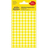 Kontorsmaterial Avery Marking Dots Yellow 7.6x12cm