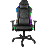 RGB LED belysning Gamingstolar Deltaco RGB GAM-080 Gaming Chair - Black