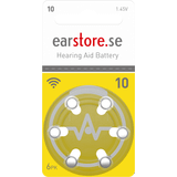 Earstore Hearing Aid Battery Size 10 6-pack
