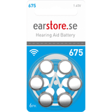 Earstore Hearing Aid Battery Size 675 6-pack