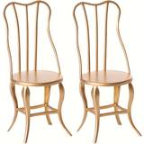 Maileg Vintage Chair Micro Gold 2 Pack