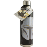 Läcksäkra - Metall Vattenflaskor Paladone Star Wars The Mandalorian Vattenflaska 0.5L