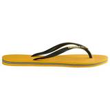 Gula Flip-flops Havaianas Kid's Brasil Logo - Banana Yellow