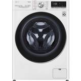 LG Svarta Tvättmaskiner LG W4DV709H1W
