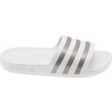 Adidas Slides adidas Adilette Aqua - Cloud White/Platinum Metallic
