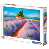 Familjepussel Knoppussel Clementoni High Quality Collection Lavender Scent 500 Bitar