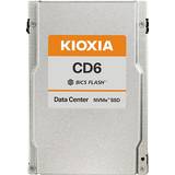 Extern - PCIe Gen3 x4 NVMe - SSDs Hårddiskar Kioxia CD6-V KCD61VUL6T40 6.4TB