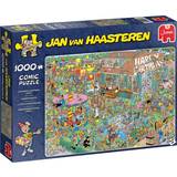Jumbo Barnpussel Klassiska pussel Jumbo Jan van Haasteren Childrens Birthday Party 1000 Pieces
