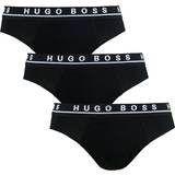 Hugo Boss Briefs - Herr Kalsonger HUGO BOSS Stretch Cotton Briefs 3-pack - Black