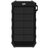 LiPo - Vattentålig Batterier & Laddbart Iiglo Solar Powerbank 20000mAh