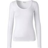 MbyM Dam T-shirts mbyM Anna Gogreen Basic Top - Optical White