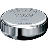 Knappcellsbatterier - Silveroxid Batterier & Laddbart Varta V329