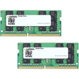 Mushkin SO-DIMM DDR4 RAM minnen Mushkin Essentials DDR4 3200MHz 2x32GB (MES4S320NF32GX2)
