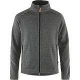 Fjällräven Övik Fleece Zip Sweater - Dark Grey
