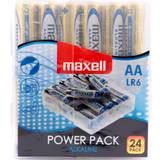 Batterier - Klockbatterier Batterier & Laddbart Maxell LR6 AA Compatible 24-pack