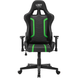 L33T Gamingstolar L33T Energy Gaming Chair - Black/Green