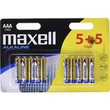 AAA (LR03) - Batterier - Engångsbatterier Batterier & Laddbart Maxell LR03 AAA Compatible 10-pack