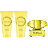 Versace Dam Gåvoboxar Versace Yellow Diamond Gift Set EdT 50ml + Body Lotion 50ml + Shower Gel 50ml
