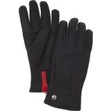Vantar Barnkläder Hestra Kid's Touch Point Fleece Liner Jr 5 Finger Gloves - Black (34460-100)