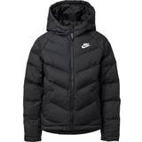 S Ytterkläder Nike Older Kid's Fill Jacket - Black/White (CU9157-010)