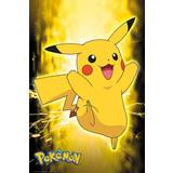 Pokémons Inredningsdetaljer Barnrum GB Posters Pokemon Pikachu Neon Maxi Poster