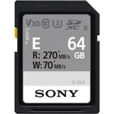 Sony SDXC Class 10 UHS-II U3 ​​V60 270 / 120MB / s 64GB