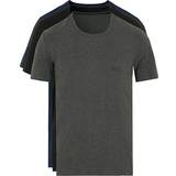Överdelar HUGO BOSS Cotton T-shirt 3-pack - Black/Grey/Blue
