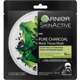 Kylande - Sheet masks Ansiktsmasker Garnier Skinactive Moisture Bomb Hydrating Face Sheet Mask Charcoal & Algae
