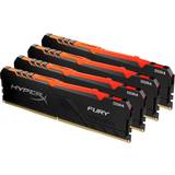 RAM minnen Kingston HyperX Fury RGB DDR4 3200MHz 4x16GB (HX432C16FB4AK4/64)