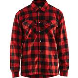 Blåkläder Lined Flannel Shirt - Red/Black