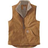 Carhartt Ytterkläder Carhartt Sherpa-lined Mock Neck Vest - Brown